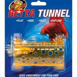 Zoo Med Betta Fish Tunnel - Ideal Shelter & Play for Bettas
