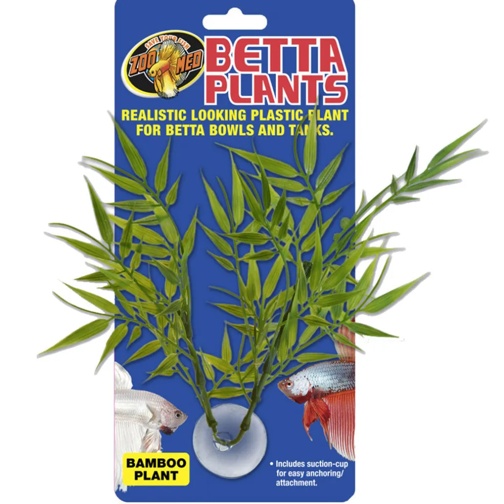 Zoo Med Betta Plant Bamboo, Green, 1-count
