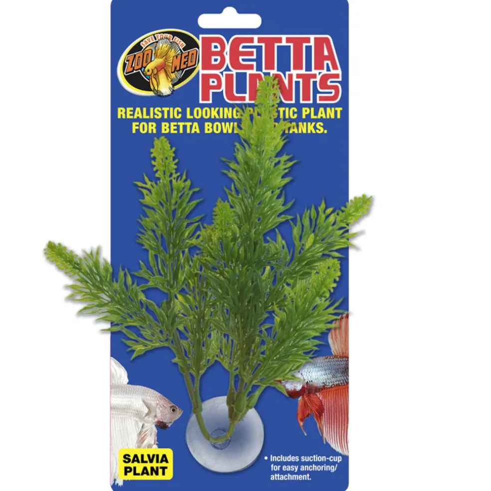 Zoo Med Betta Plant Salvia, Green, 1-count