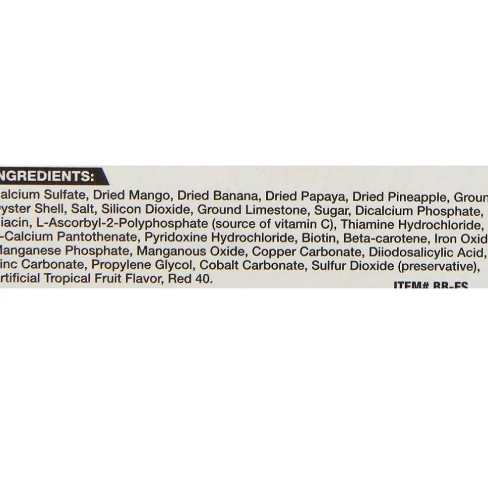Zoo Med Bird Banquet Fruit Formula Mineral Block Beak Conditioner