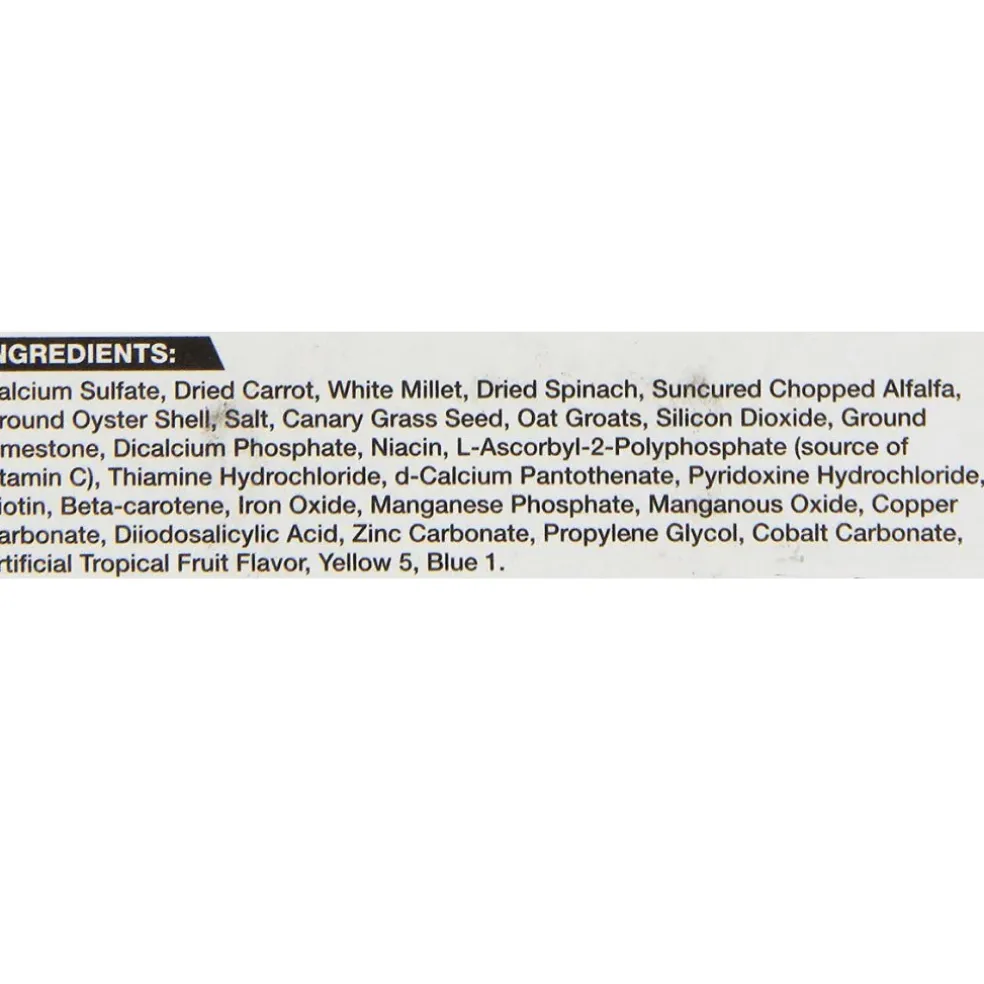 Zoo Med Bird Banquet Vegetable Formula Mineral Block Beak Conditioner