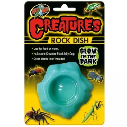 Zoo Med Creatures Rock Dish Glow in the Dark