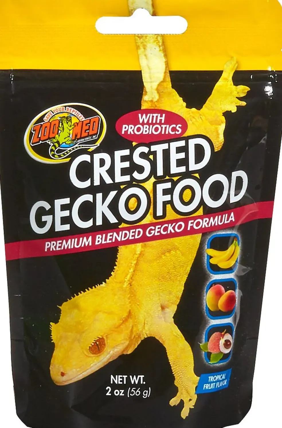 Zoo Med Crested Gecko Premium Blended Tropical Fruit Dry Food