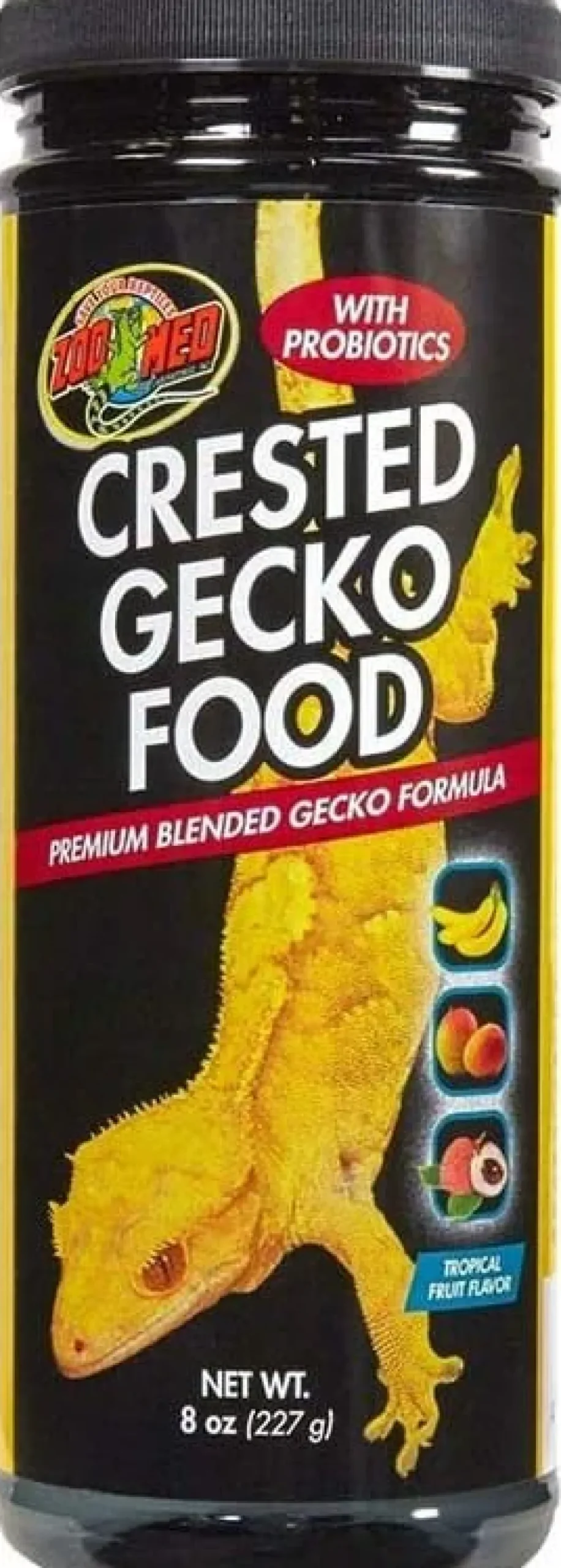 Zoo Med Crested Gecko Premium Blended Tropical Fruit Dry Food