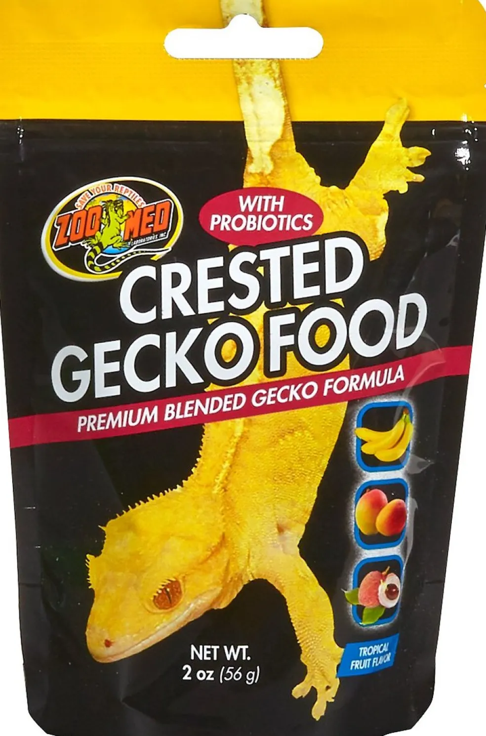 Zoo Med Crested Gecko Premium Blended Tropical Fruit Dry Food
