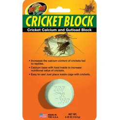 Zoo Med Cricket Block - Cricket Calcium & Gutload Block, 0.45-oz