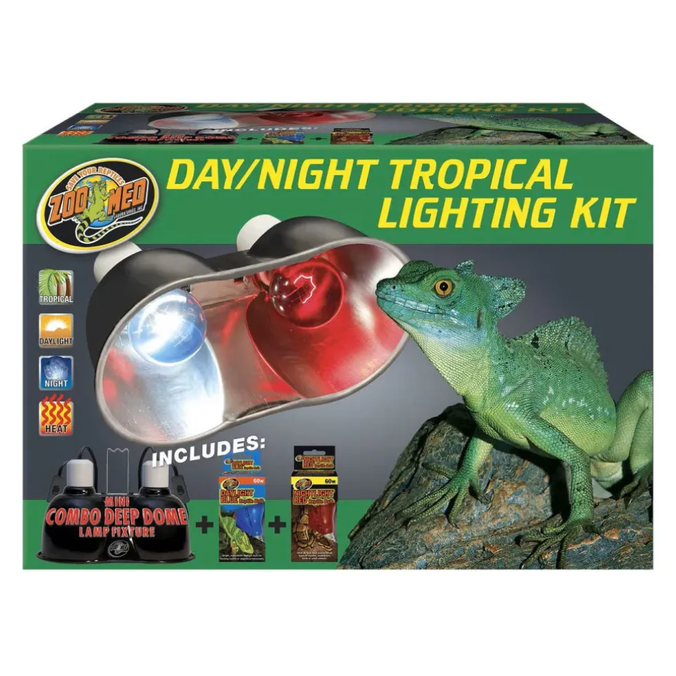 Zoo Med Day & Night Tropical Lighting Kit