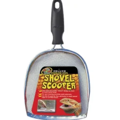 Zoo Med Deluxe Shovel Scooper, Black, Silver
