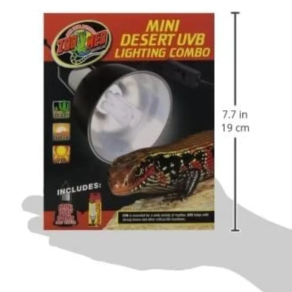 Zoo Med Mini Desert UVB Lighting Combo