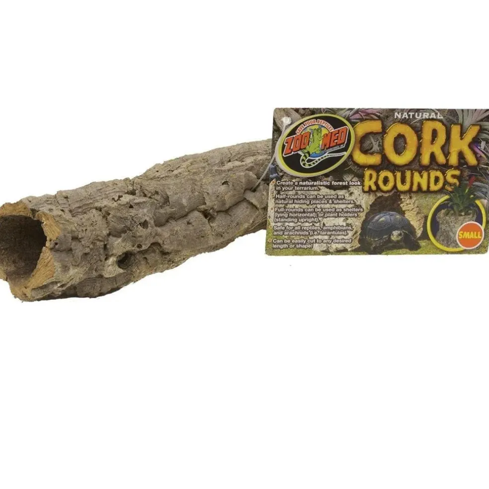 Zoo Med Natural Cork Bark Round Reptile Wood