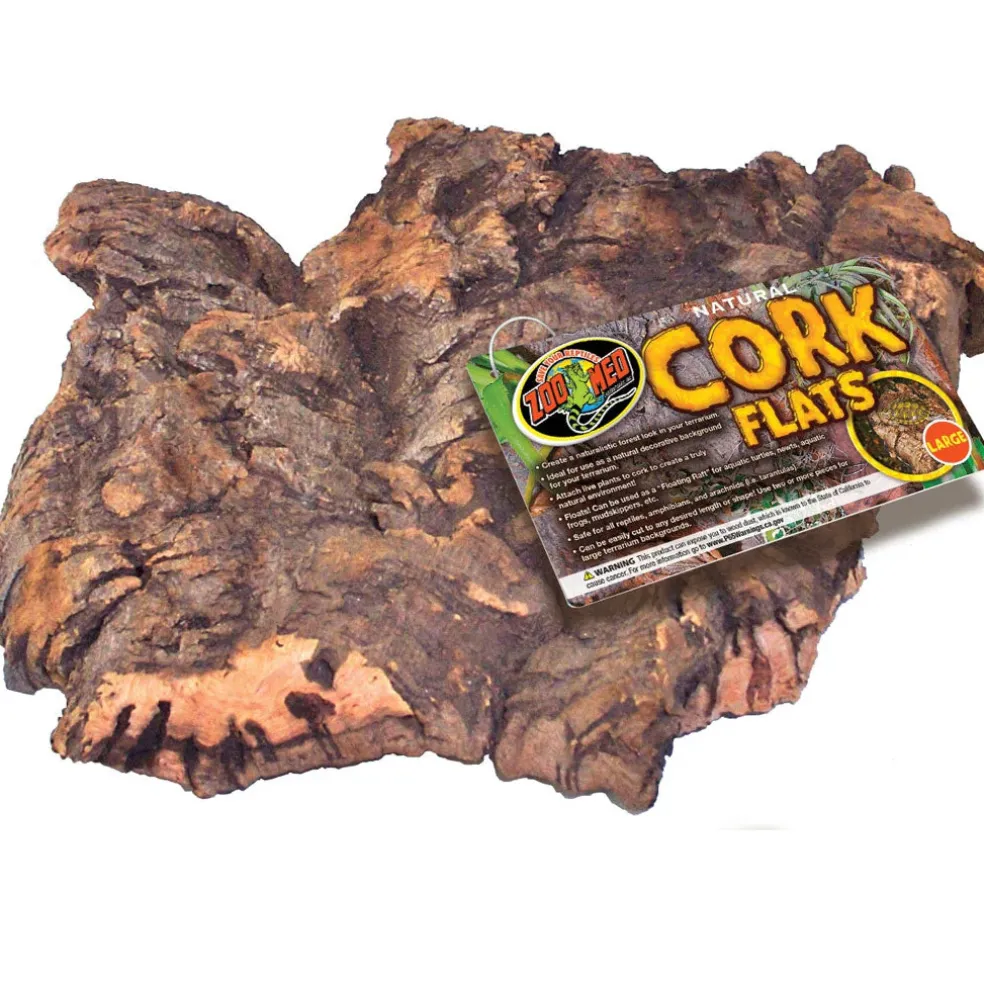 Zoo Med Natural Cork Flats Reptile Hideout