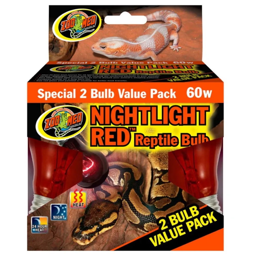 Zoo Med Nightlight Red Reptile Bulb