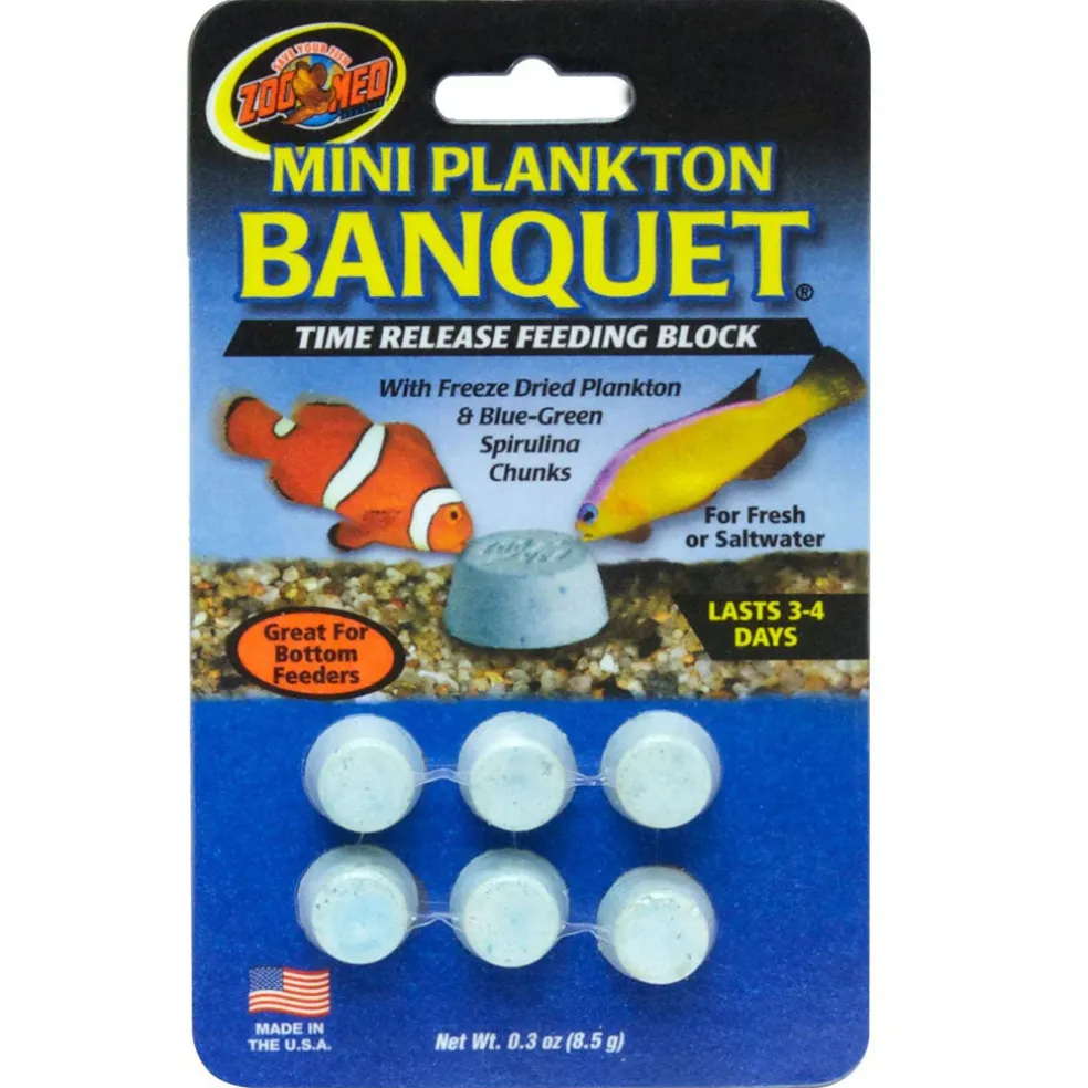 Zoo Med Plankton Banquet Fish Feeding Block