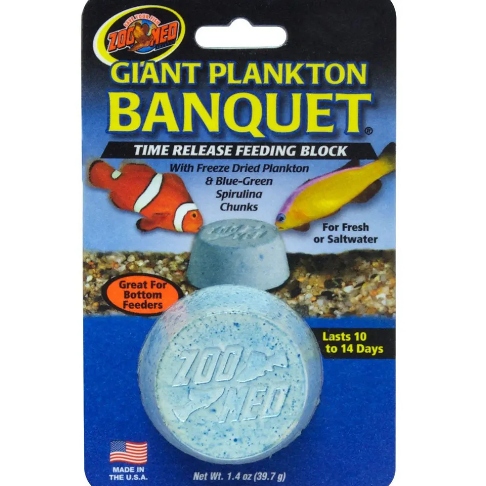 Zoo Med Plankton Banquet Fish Feeding Block