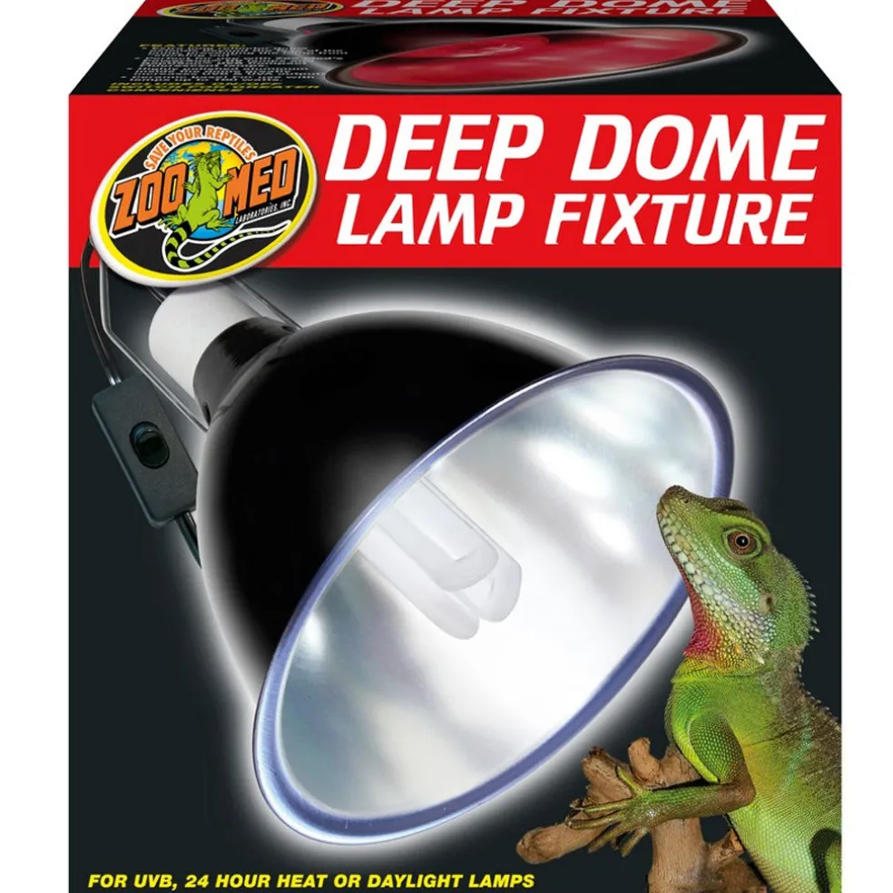 Zoo Med Repti Deep Dome Clamp Lamp Fixture