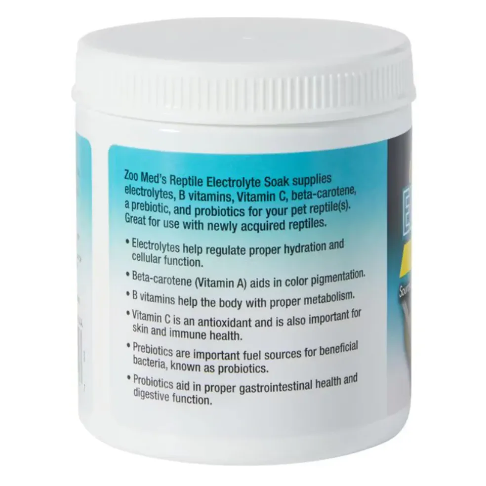 Zoo Med Reptile Electrolyte Soak Supplement