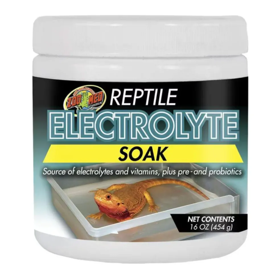 Zoo Med Reptile Electrolyte Soak Supplement