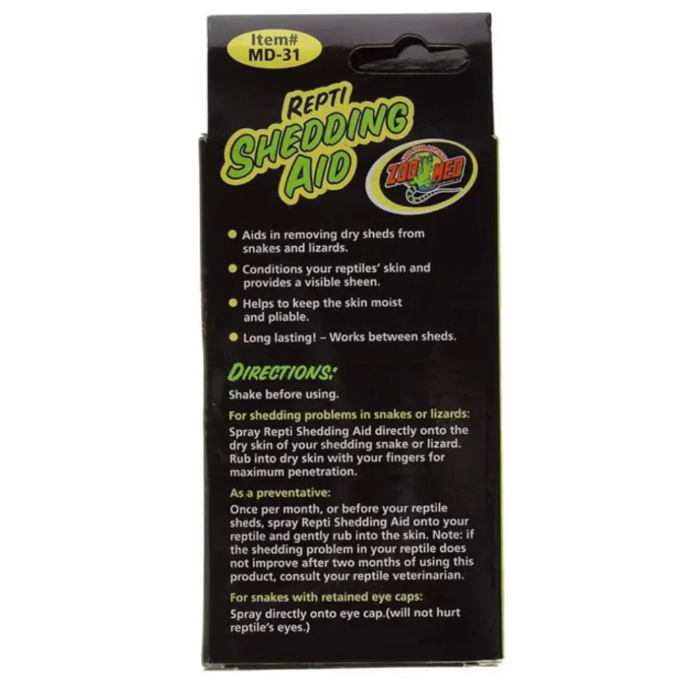 Zoo Med Repti Shed Aid Spray For Reptiles (2.25 oz)