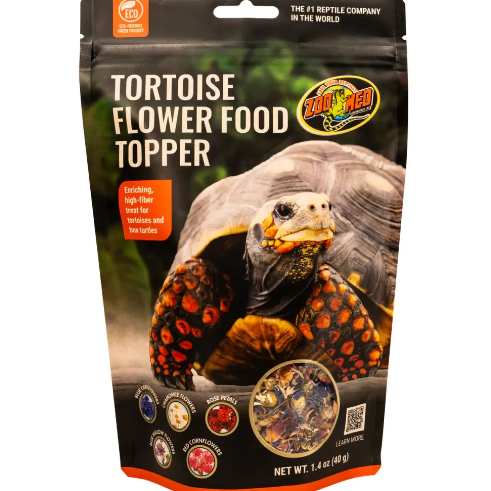 Zoo Med Tortoise & Box Flower Food Topper For Turtle