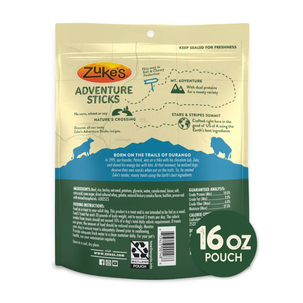 Zuke's Adventure Sticks Soft & Chewy Recipe