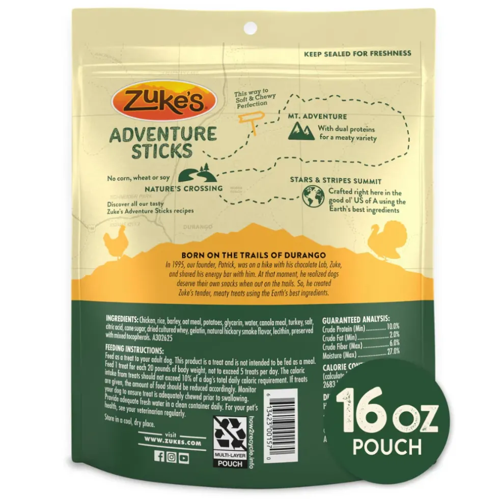 Zuke's Adventure Sticks Soft & Chewy Recipe