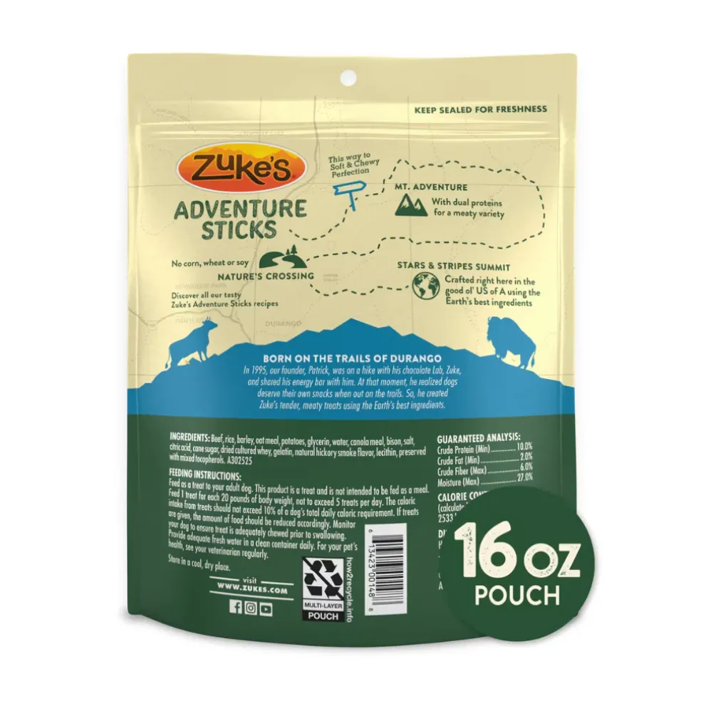 Zuke's Adventure Sticks Soft & Chewy Recipe
