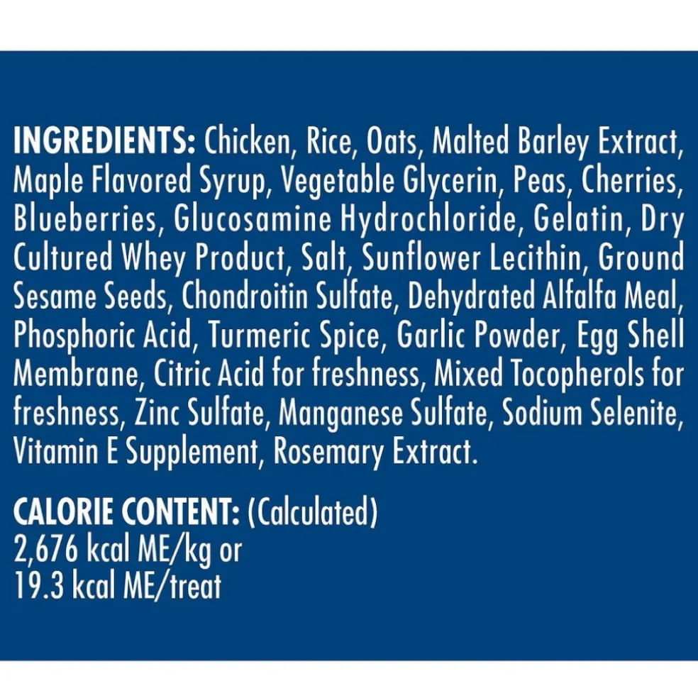 Zuke’s Hip Action Chicken Recipe Hip & Joint Support Treats for Dogs