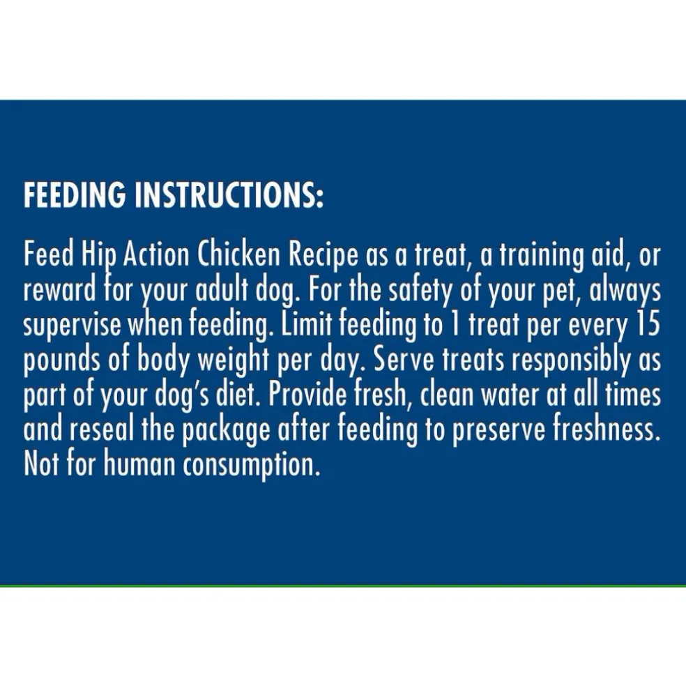 Zuke’s Hip Action Chicken Recipe Hip & Joint Support Treats for Dogs