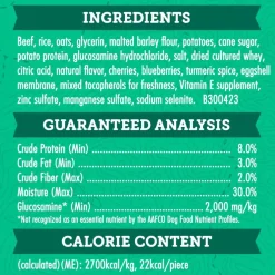 Zuke's Hip & Joint Natural Beef Recipe Soft & Chewy Dog Treats