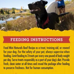 Zuke's Mini Naturals Beef Recipe Training Treats for Dogs