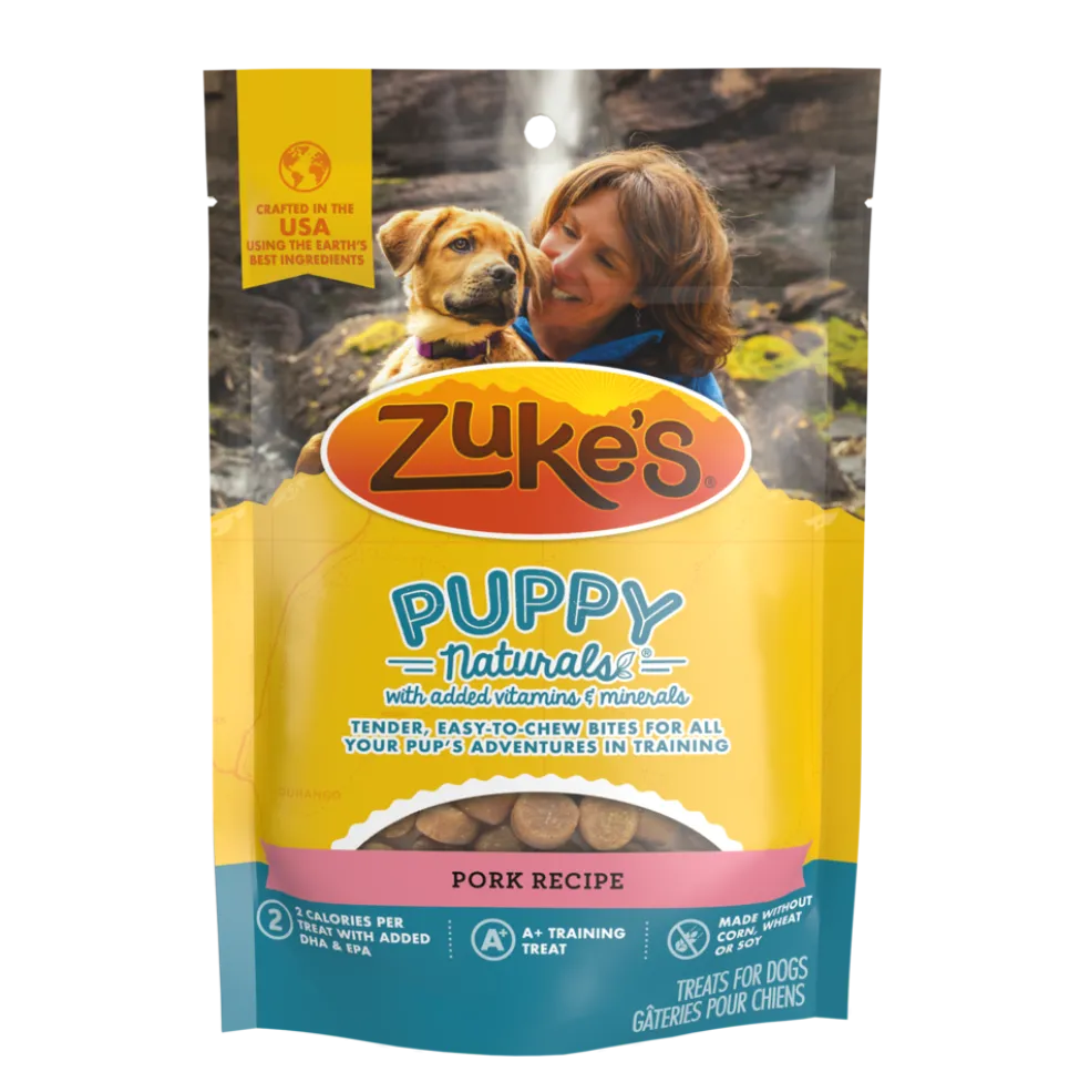 Zukes Naturals Pork Puppy Treats
