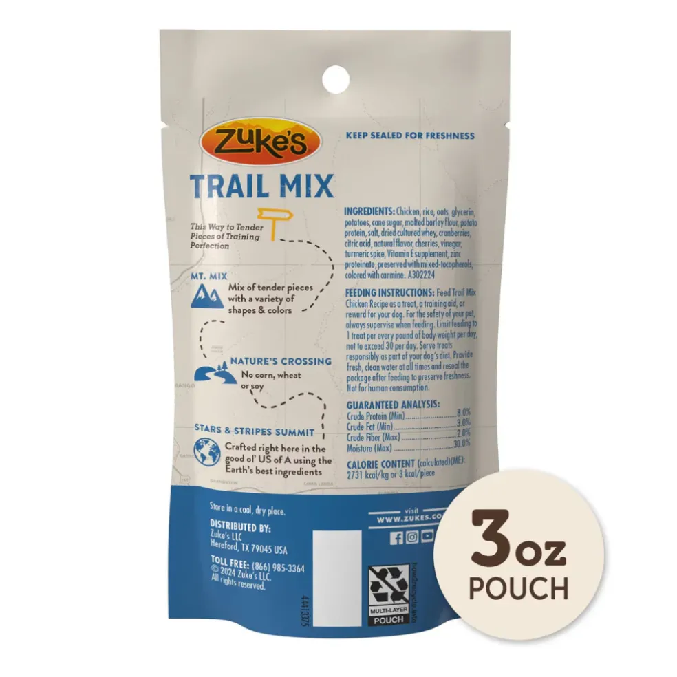 Zuke's Trail Mix Soft Dog Treats