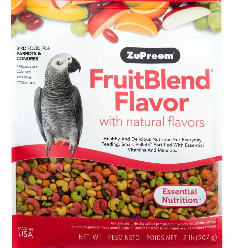 ZuPreem FruitBlend Bird Food Parrots & Conures
