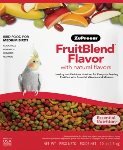 ZuPreem FruitBlend Flavor with Natural Flavors Daily Medium Bird Food