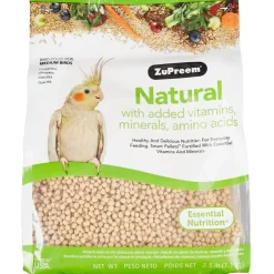 ZuPreem Natural Bird Food Cockatiels