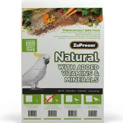 ZuPreem Natural Bird Food Cockatiels