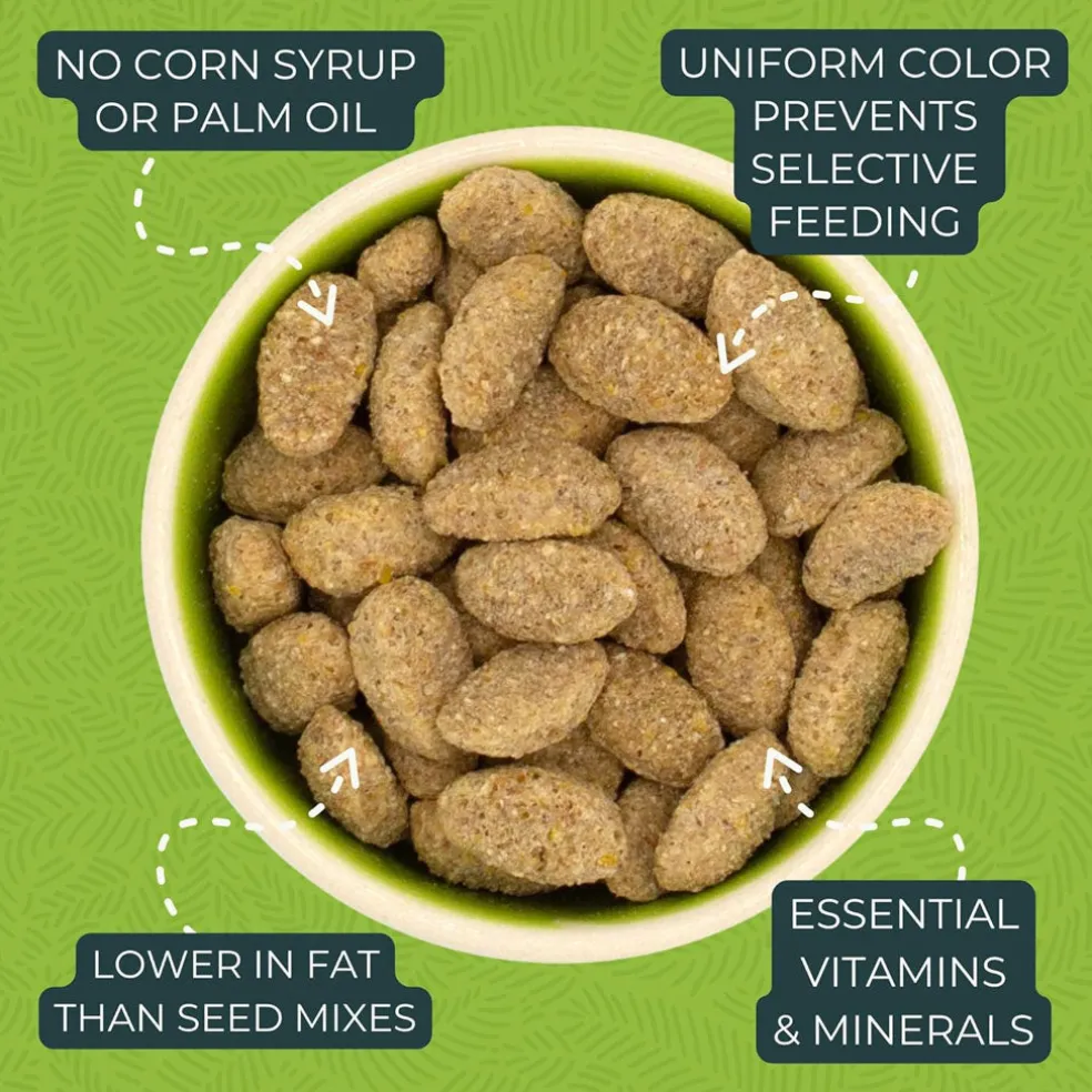 ZuPreem Natural Medium & Large Smart Pellet Bird Food for Parrots & Conures