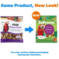 ZuPreem Pure Fun Bird Food for Large Birds, 2-lb