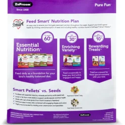 ZuPreem Pure Fun Parrot & Conure Bird Food, 2-lb
