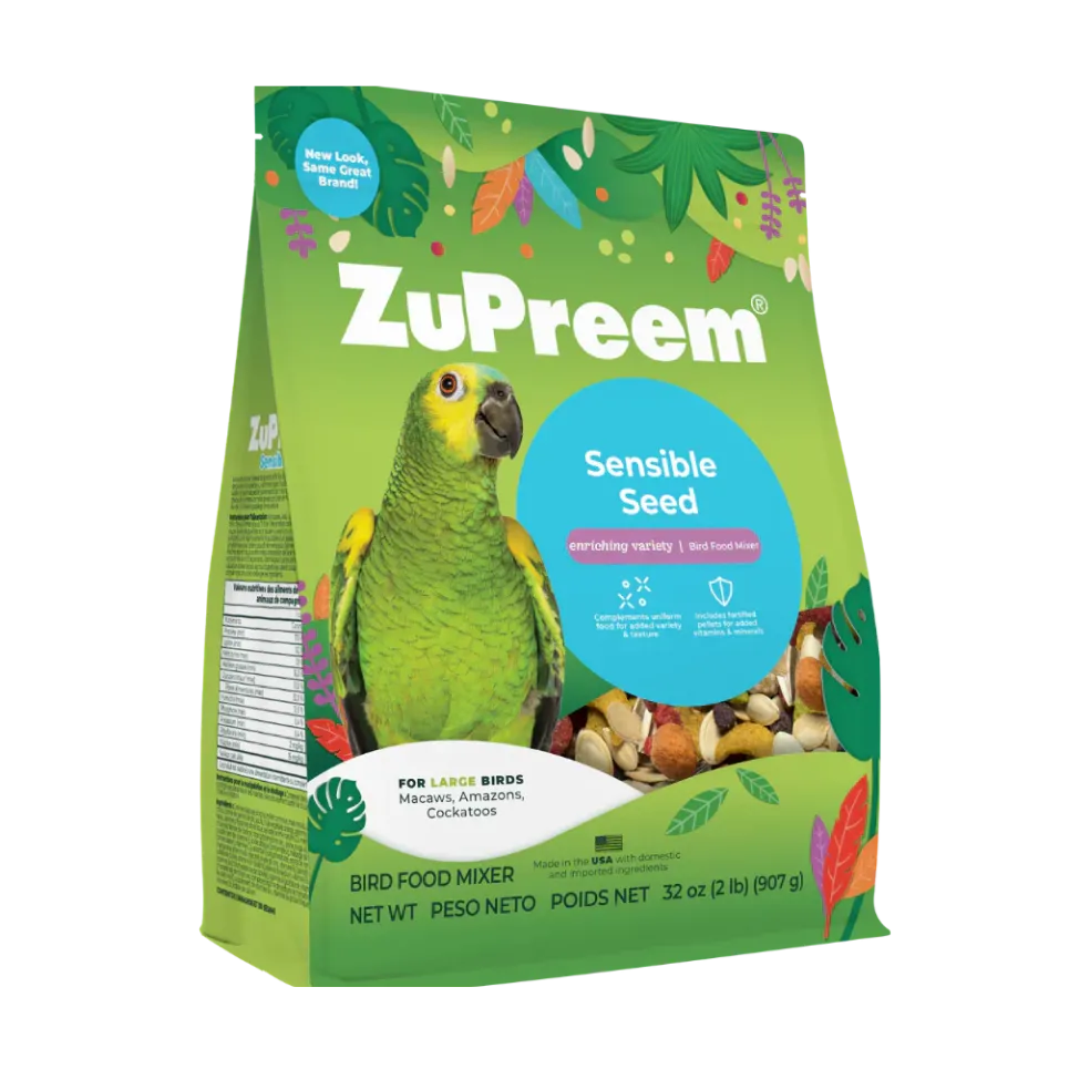 Zupreem Sensible Seed Food for Large Birds, 2-lb