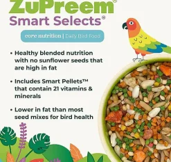Zupreem Smart Selects Food for Very Small Birds, 2-lb