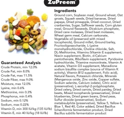 Zupreem Smart Selects Food for Large Birds, 4-lb