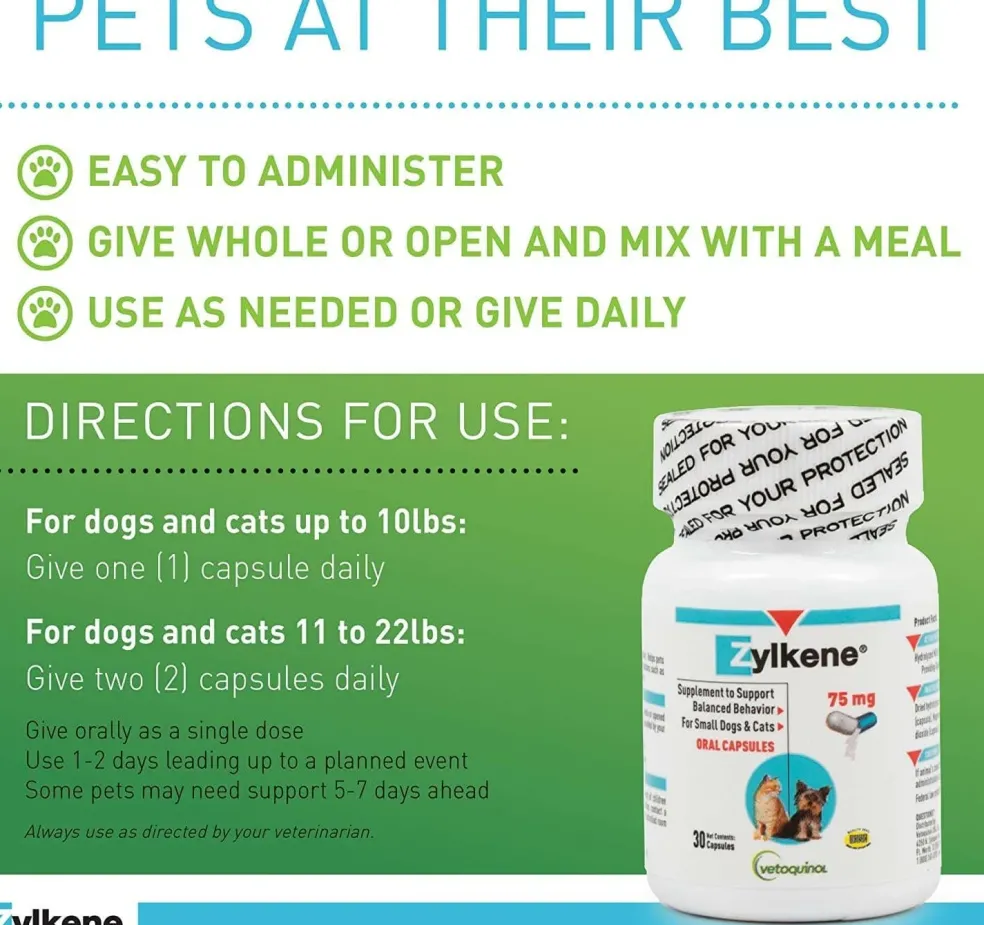 Zylkene Calming Capsules - 225mg