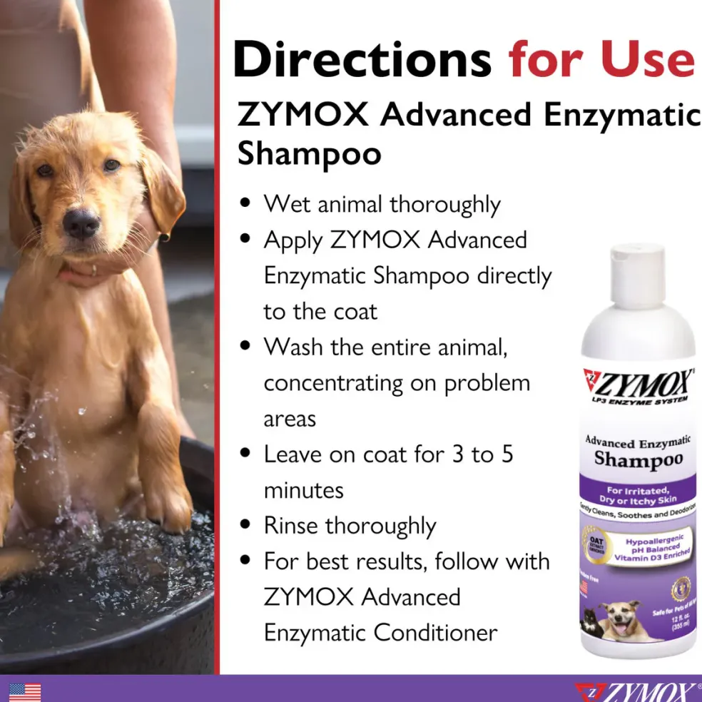 Zymox Enzymatic Dog & Cat Shampoo
