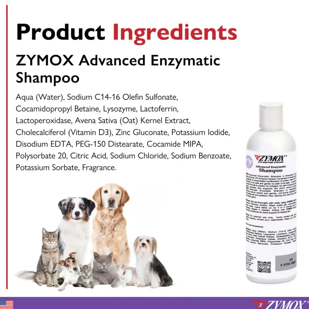 Zymox Enzymatic Dog & Cat Shampoo