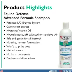 Zymox Equine Defense Advanced Formula Horse Shampoo
