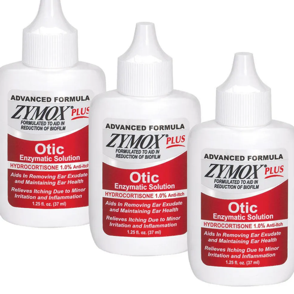 ZYMOX Plus Advanced Otic Enzymatic Solution With 1% Hydrocortisone