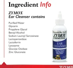 Zymox Veterinary Strength Ear Cleanser for Dogs & Cats