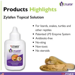 Zymox Zylafen Topical Solution w/o Hydrocortisone for Reptiles