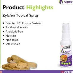 Zymox Zylafen Topical Solution w/o Hydrocortisone for Reptiles